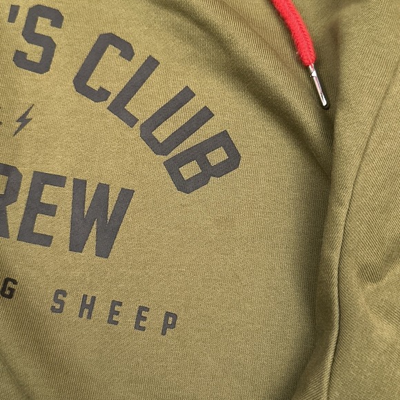 Kill Crew Fighters Club Hoodie Porrada Series Fleece MMA Mens Medium Olive Green - Picture 8 of 10